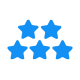 Five-Star Reviews Earned
